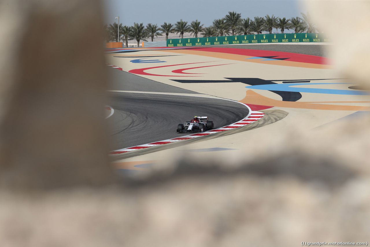 GP BAHRAIN, 30.03.2019- Prove Libere 3, Antonio Giovinazzi (ITA) Alfa Romeo Racing C38
