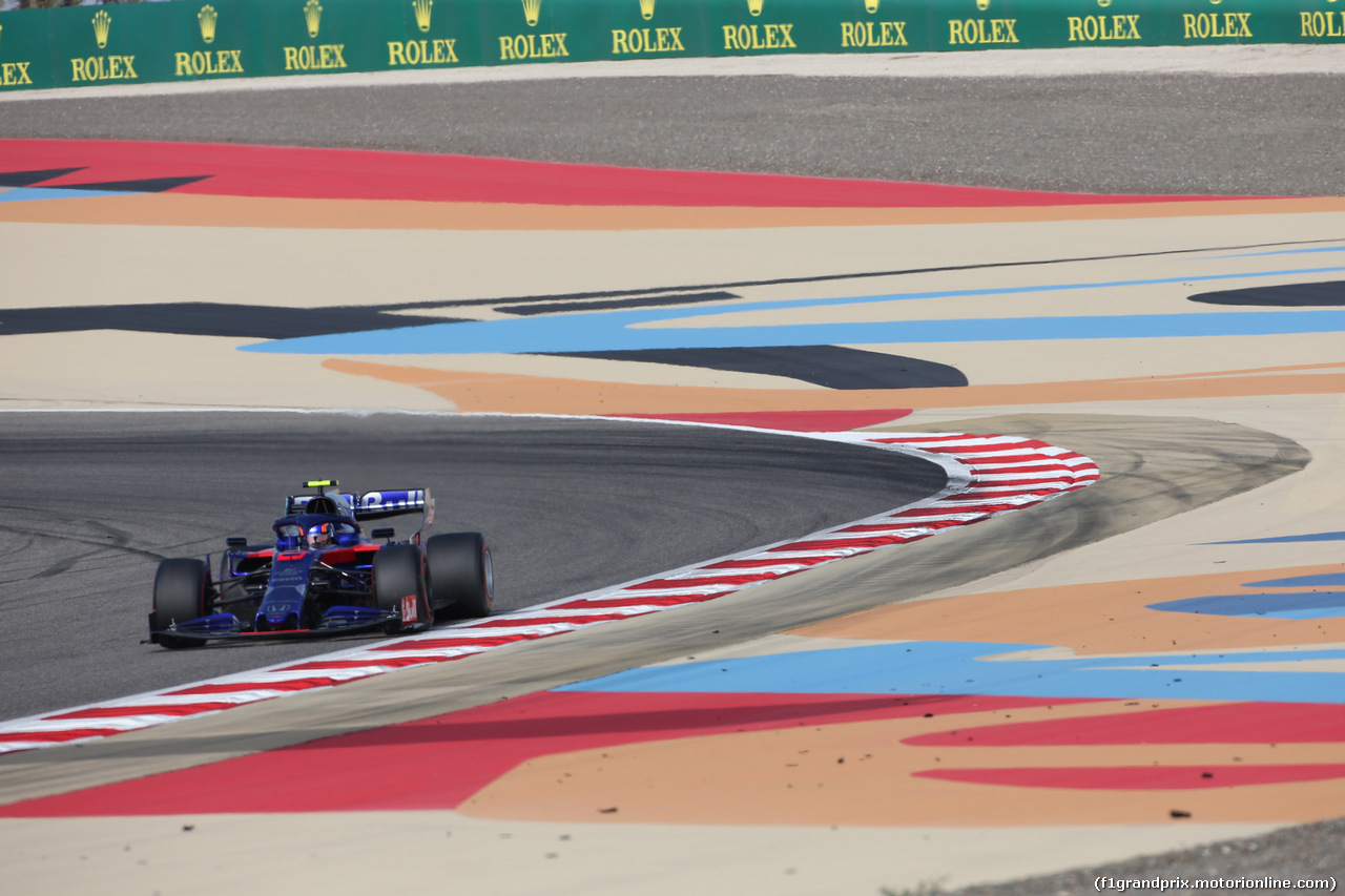 GP BAHRAIN, 30.03.2019- Prove Libere 3, Alexader Albon (THA) Scuderia Toro Rosso STR14