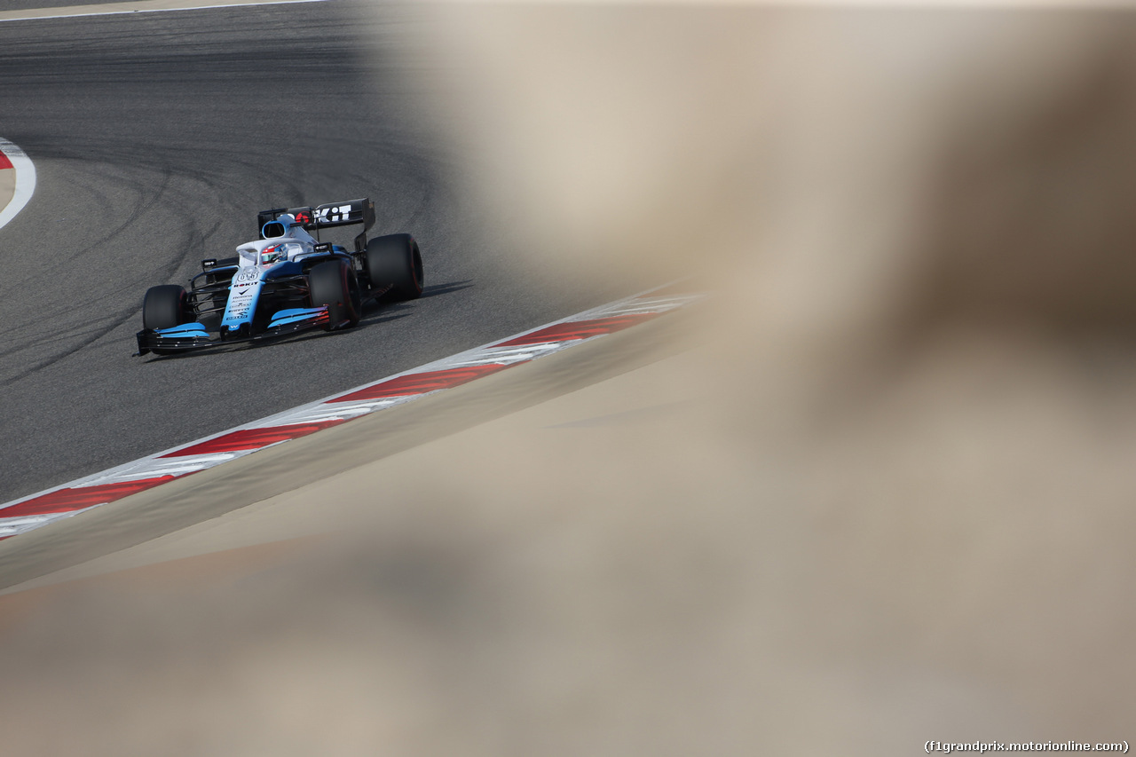 GP BAHRAIN, 30.03.2019- Prove Libere 3, George Russell (GBR) Williams F1 FW42