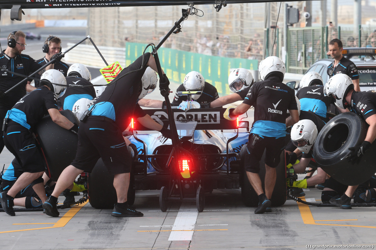 GP BAHRAIN, 30.03.2019- Prove Libere 3, Robert Kubica (POL) Williams F1 FW42
