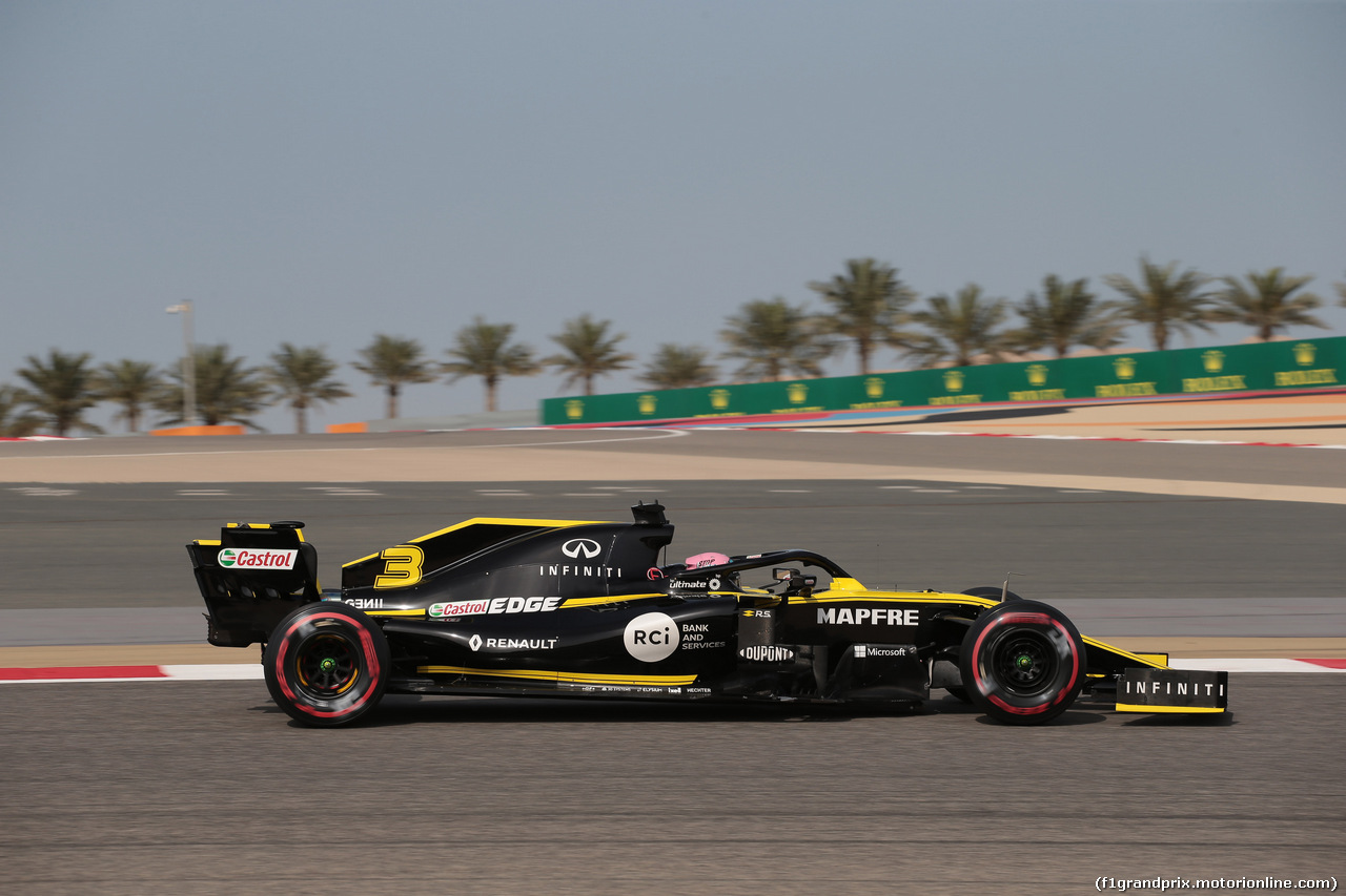GP BAHRAIN, 30.03.2019- Prove Libere 3, Daniel Ricciardo (AUS) Renault Sport F1 Team RS19