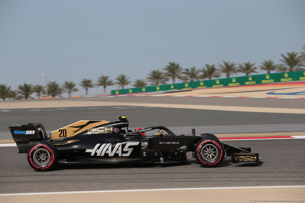 GP BAHRAIN, 30.03.2019- Prove Libere 3, Kevin Magnussen (DEN) Haas F1 Team VF-19