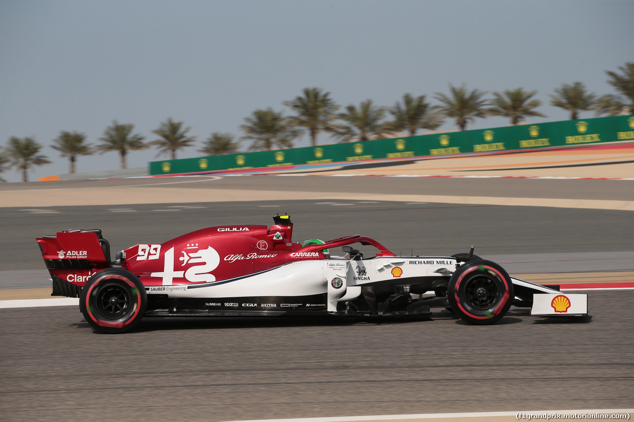 GP BAHRAIN, 30.03.2019- Prove Libere 3, Antonio Giovinazzi (ITA) Alfa Romeo Racing C38