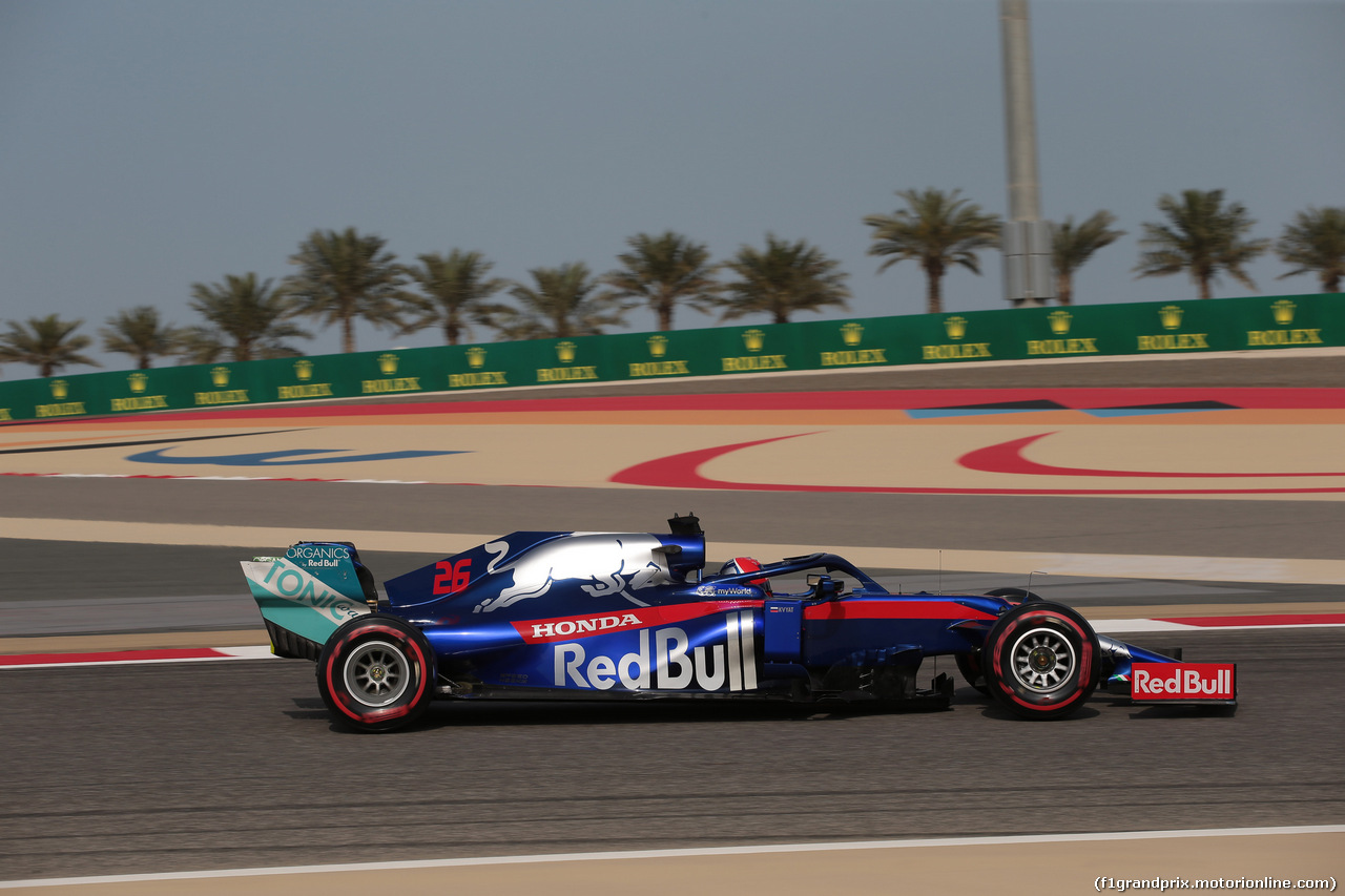 GP BAHRAIN, 30.03.2019- Prove Libere 3, Daniil Kvyat (RUS) Scuderia Toro Rosso STR14