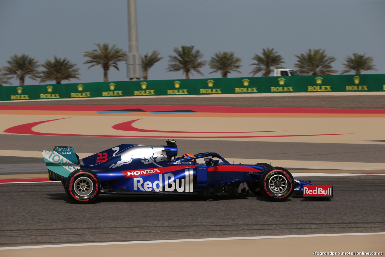 GP BAHRAIN, 30.03.2019- Prove Libere 3, Alexader Albon (THA) Scuderia Toro Rosso STR14