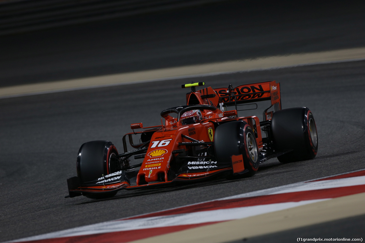 GP BAHRAIN, 30.03.2019- Qualifiche, Charles Leclerc (MON) Ferrari SF90
