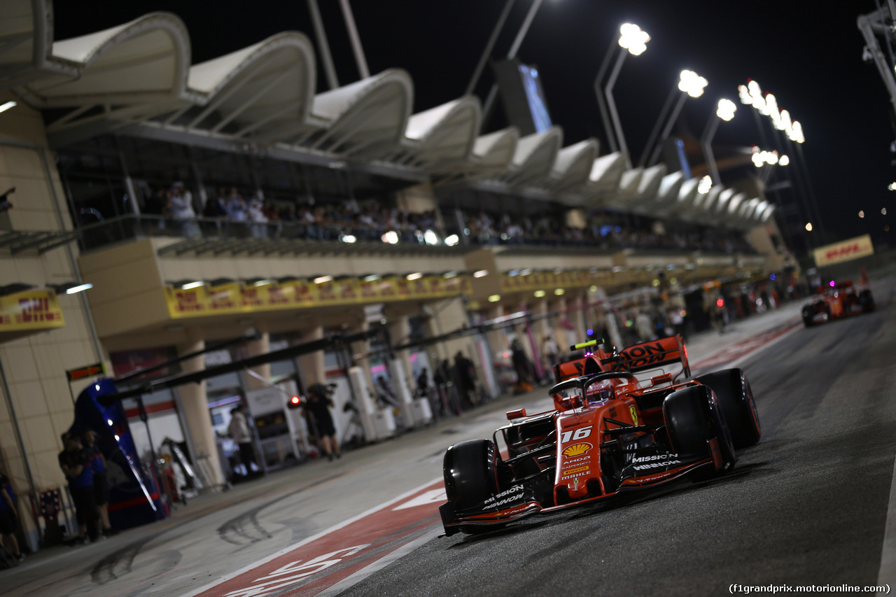 GP BAHRAIN, 30.03.2019- Qualifiche, Charles Leclerc (MON) Ferrari SF90