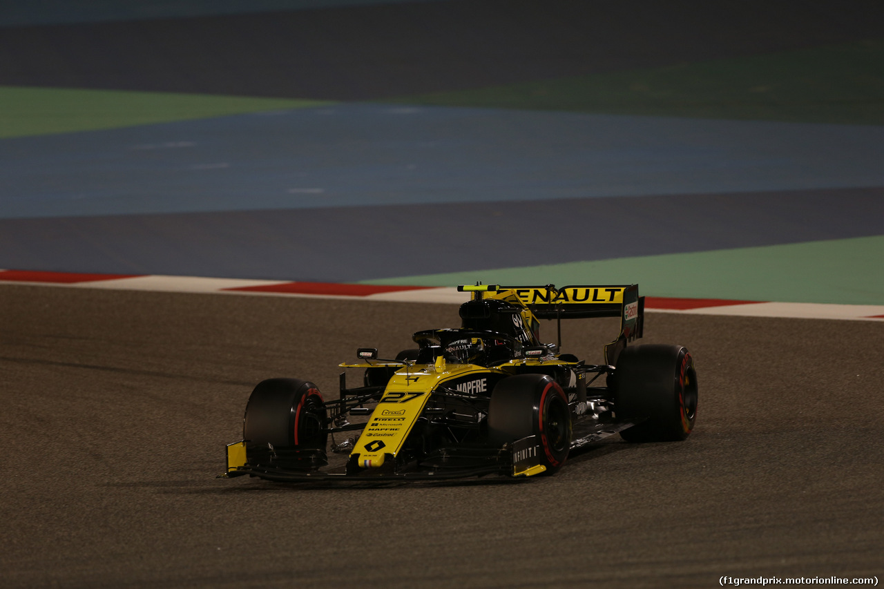 GP BAHRAIN, 30.03.2019- Qualifiche, Nico Hulkenberg (GER) Renault Sport F1 Team RS19