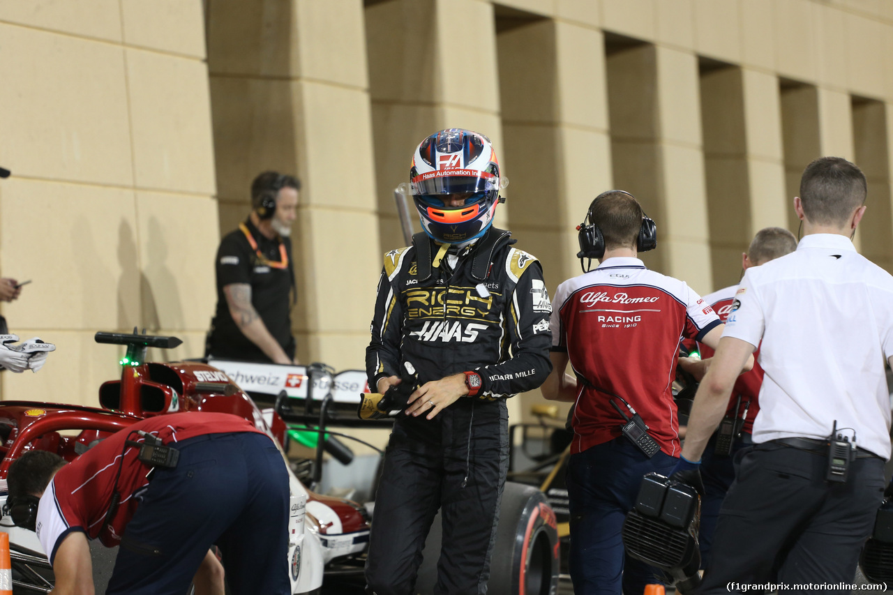 GP BAHRAIN, 30.03.2019- Qualifiche, Romain Grosjean (FRA) Haas F1 Team VF-19