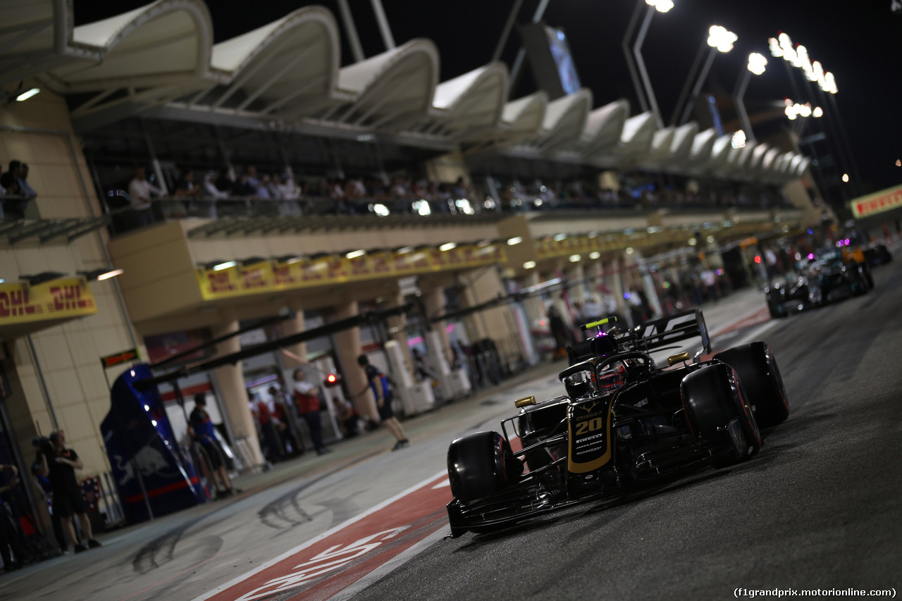 GP BAHRAIN, 30.03.2019- Qualifiche, Kevin Magnussen (DEN) Haas F1 Team VF-19