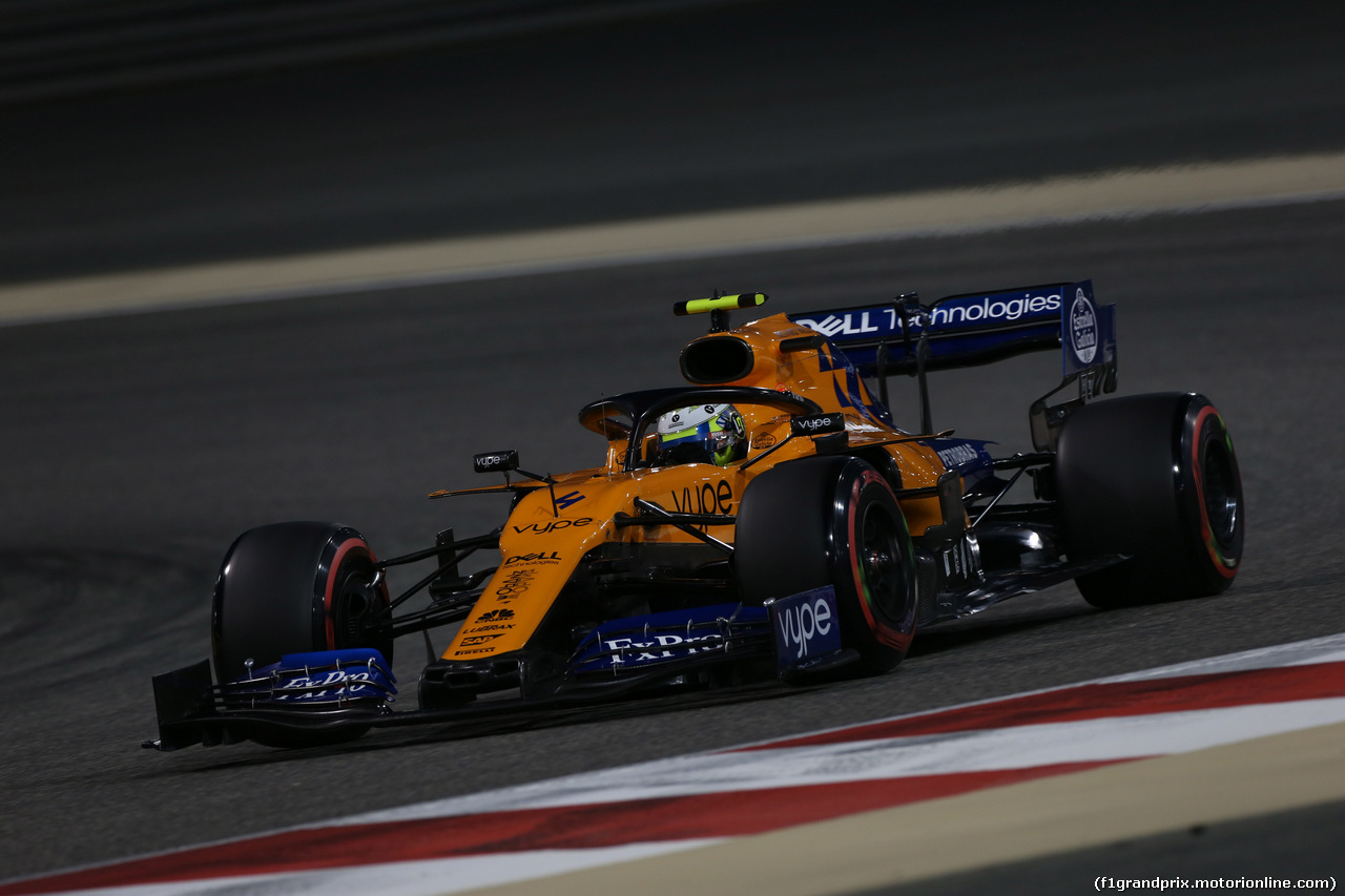 GP BAHRAIN, 30.03.2019- Qualifiche, Lando Norris (GBR) Mclaren F1 Team MCL34