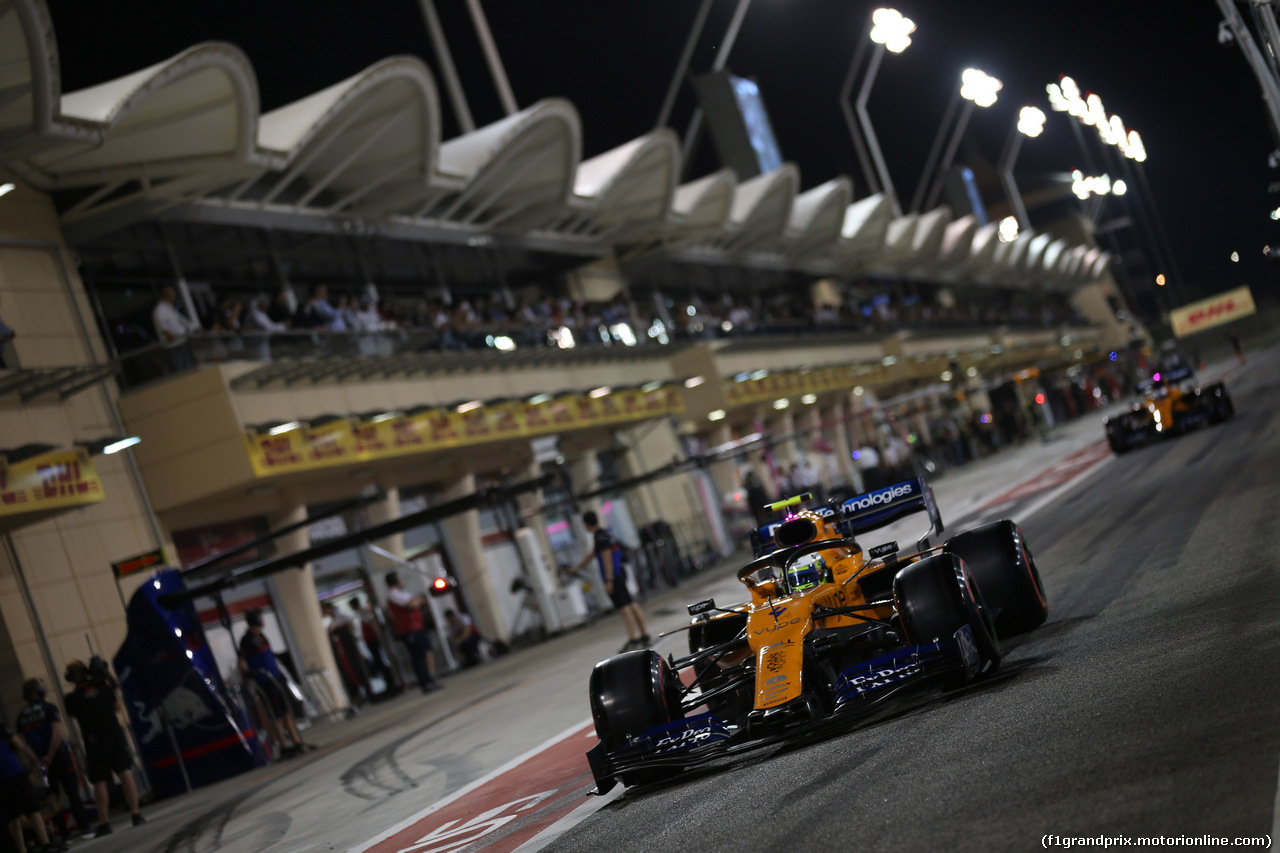 GP BAHRAIN, 30.03.2019- Qualifiche, Lando Norris (GBR) Mclaren F1 Team MCL34