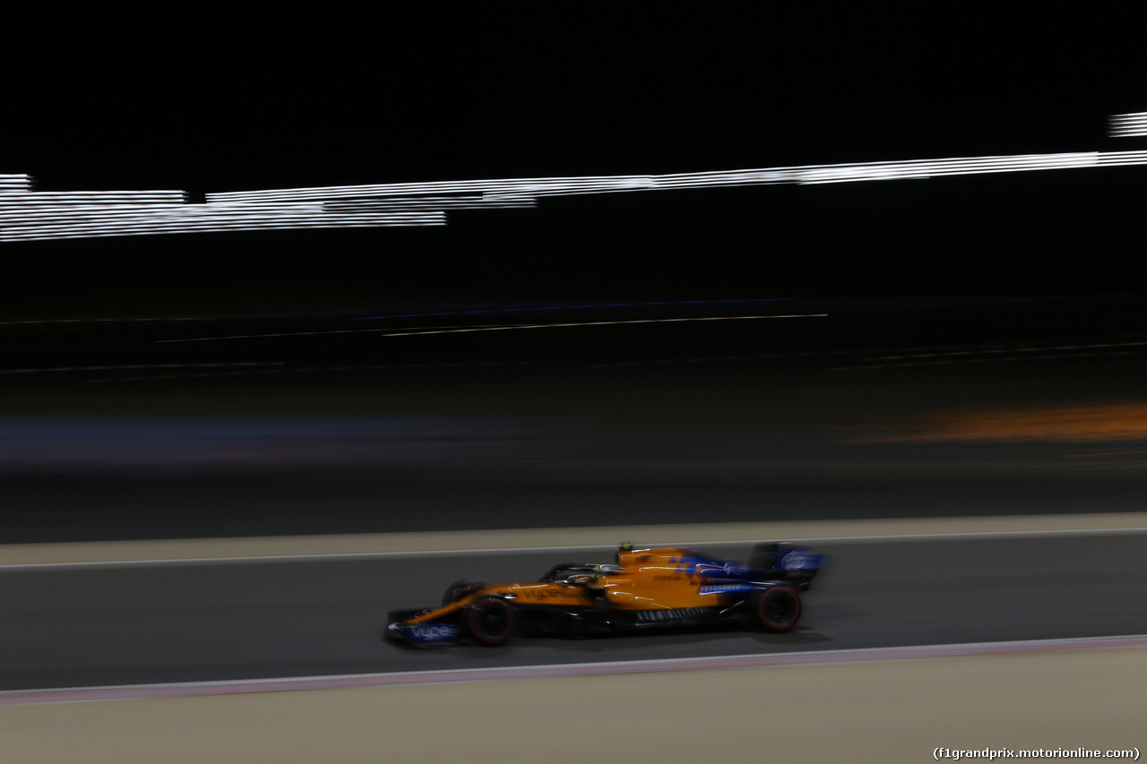 GP BAHRAIN, 30.03.2019- Qualifiche, Lando Norris (GBR) Mclaren F1 Team MCL34