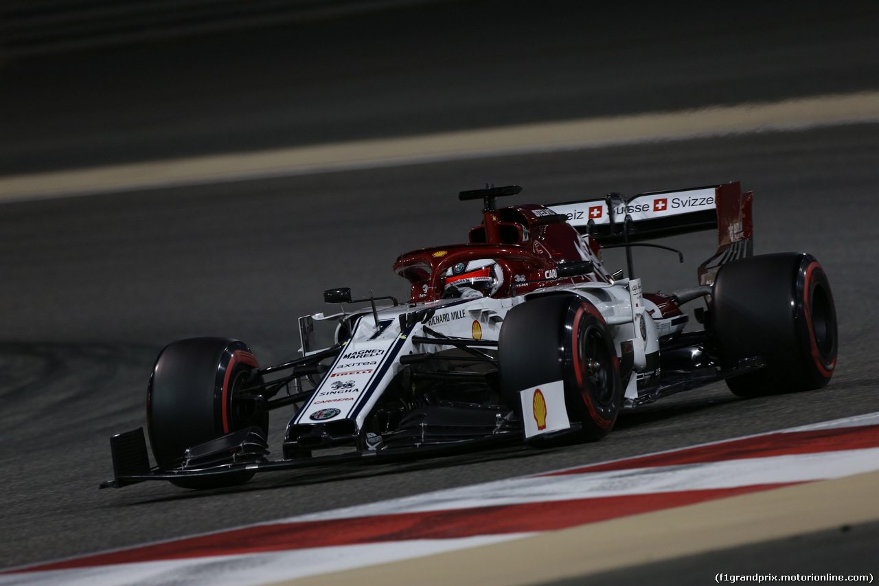 GP BAHRAIN, 30.03.2019- Qualifiche, Kimi Raikkonen (FIN) Alfa Romeo Racing C38