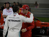 GP BAHRAIN, 30.03.2019- Parc ferme,  Charles Leclerc (MON) Ferrari SF90 e Lewis Hamilton (GBR) Mercedes AMG F1 W10 EQ Power