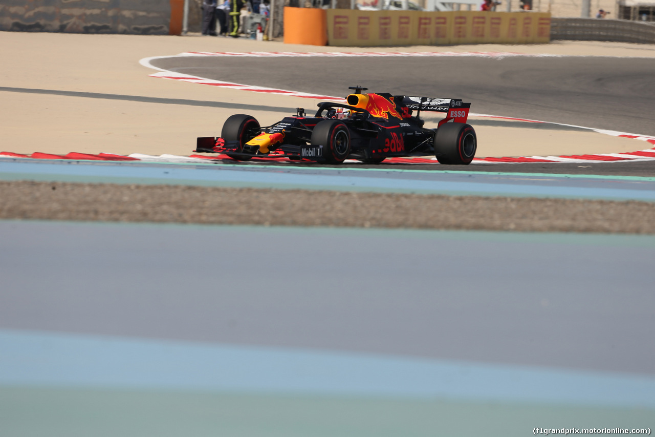 GP BAHRAIN, 29.03.2019- Prove Libere 1, Max Verstappen (NED) Red Bull Racing RB15