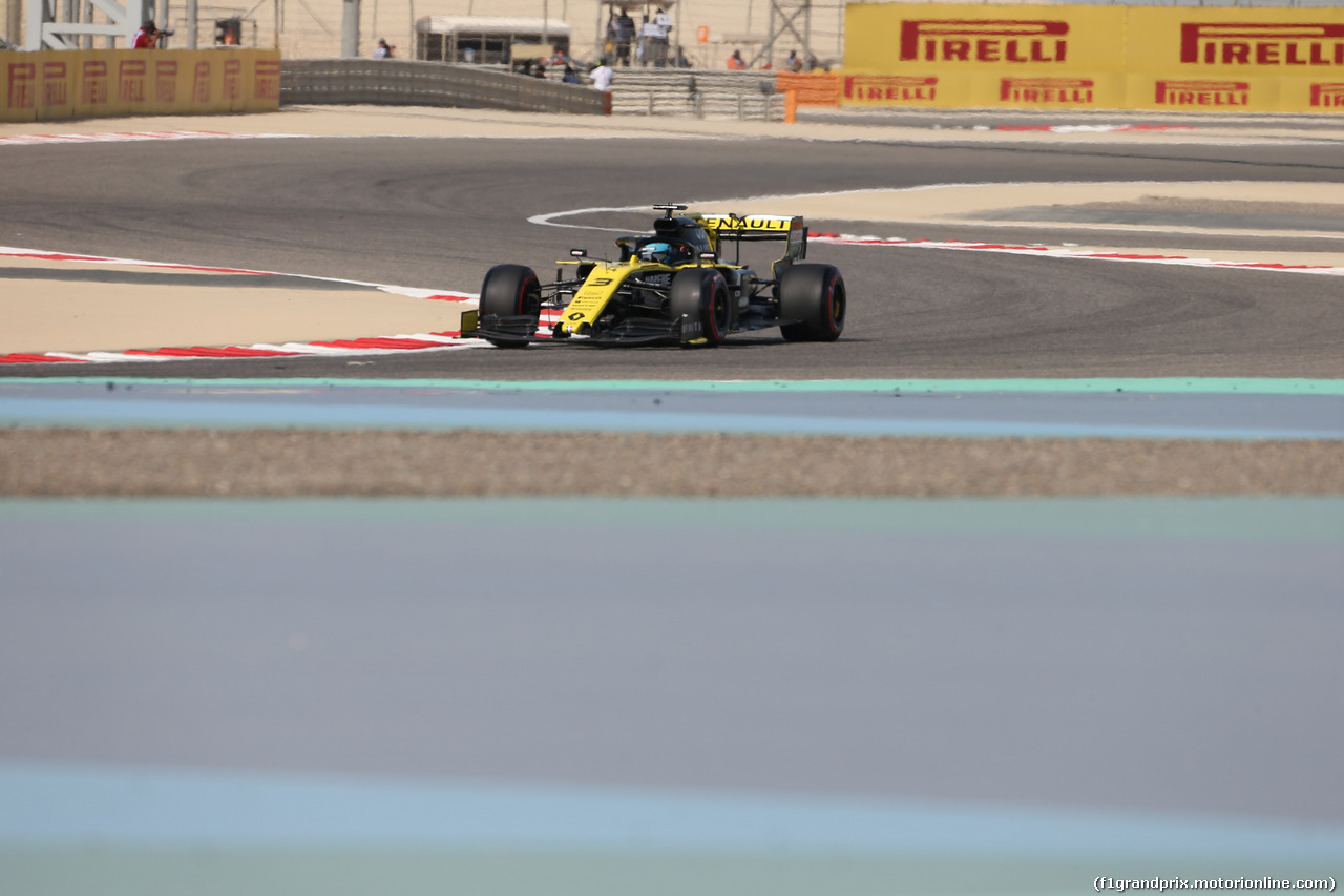 GP BAHRAIN, 29.03.2019- Prove Libere 1, Daniel Ricciardo (AUS) Renault Sport F1 Team RS19