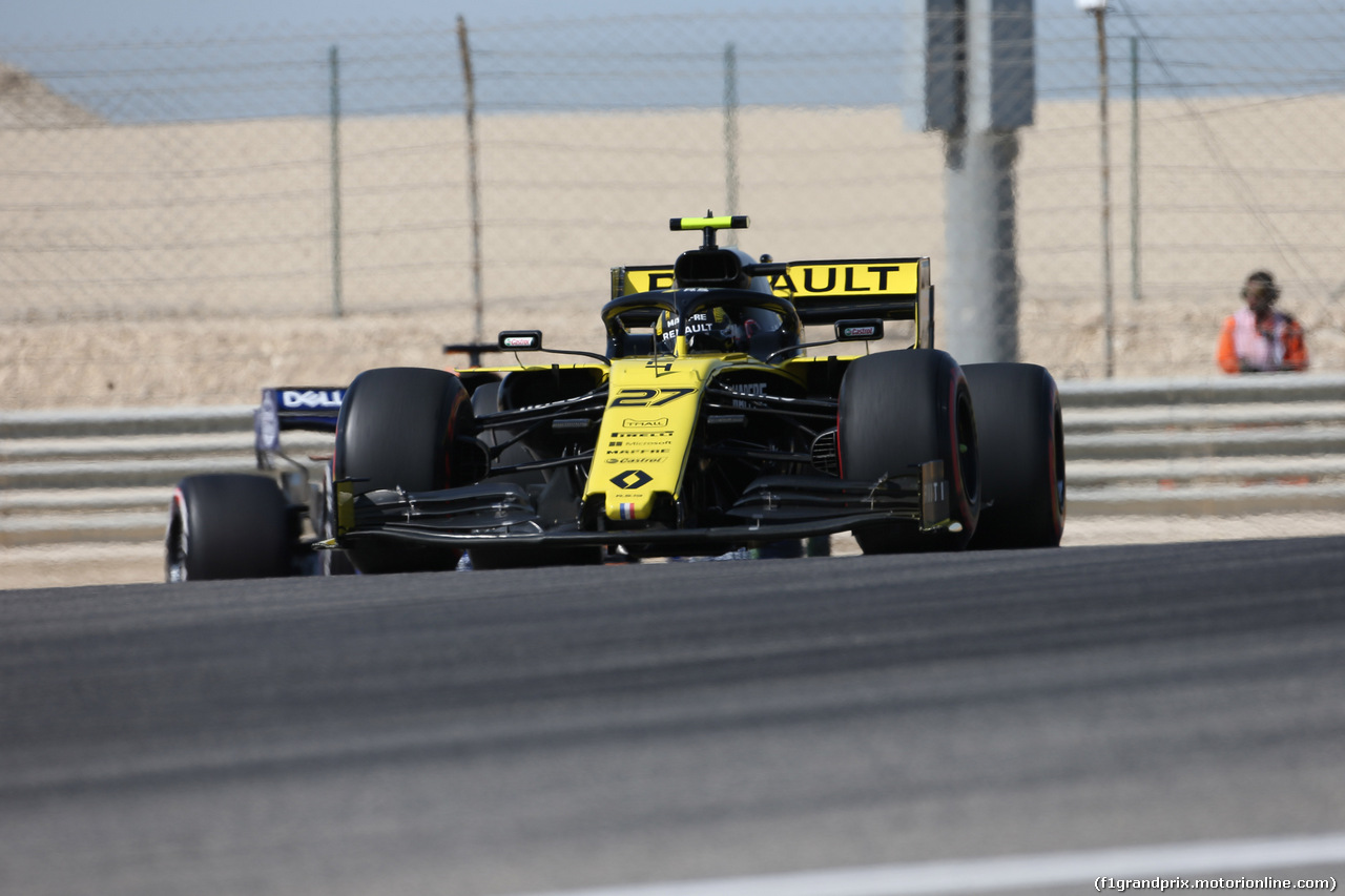 GP BAHRAIN, 29.03.2019- Prove Libere 1, Nico Hulkenberg (GER) Renault Sport F1 Team RS19