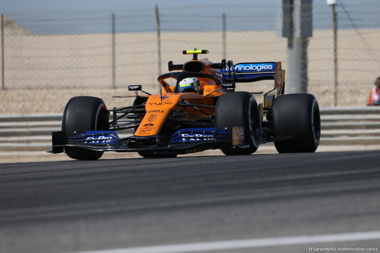 GP BAHRAIN, 29.03.2019- Prove Libere 1, Lando Norris (GBR) Mclaren F1 Team MCL34