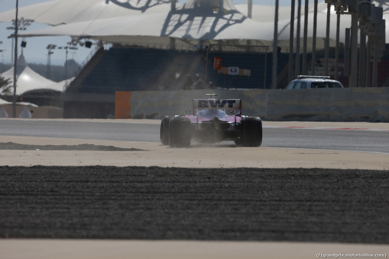 GP BAHRAIN, 29.03.2019- Prove Libere 1, Lance Stroll (CDN) Racing Point F1 RP19