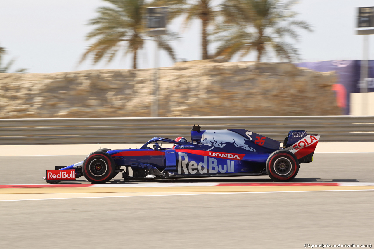 GP BAHRAIN, 29.03.2019- Prove Libere 1, Daniil Kvyat (RUS) Scuderia Toro Rosso STR14