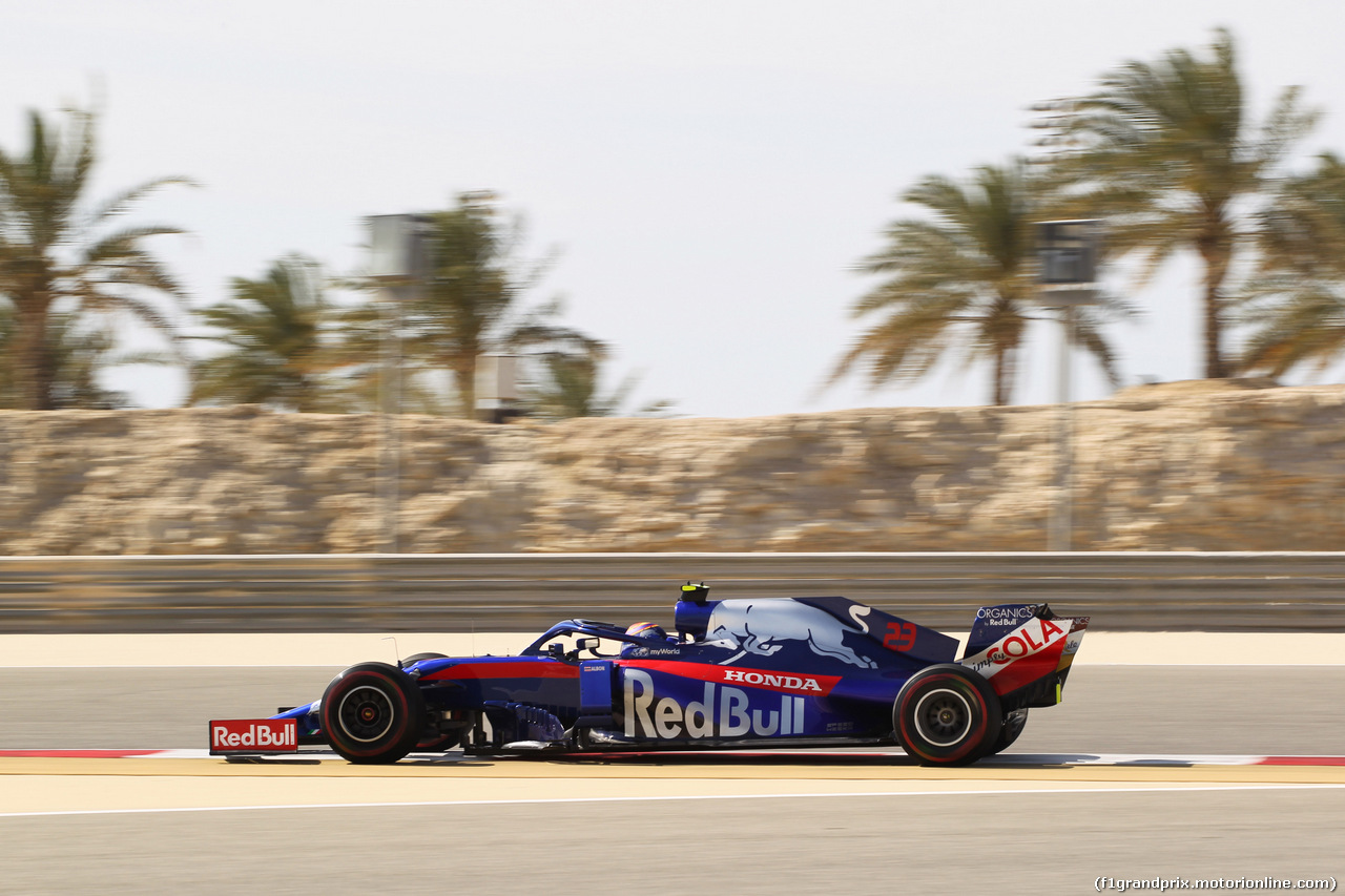 GP BAHRAIN, 29.03.2019- Prove Libere 1, Alexader Albon (THA) Scuderia Toro Rosso STR14
