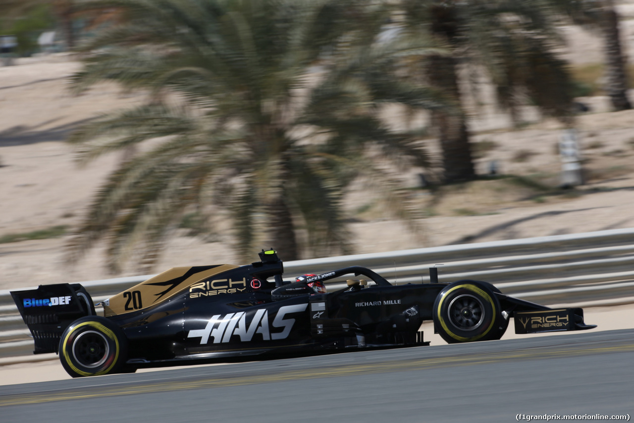 GP BAHRAIN, 29.03.2019- Prove Libere 1, Kevin Magnussen (DEN) Haas F1 Team VF-19