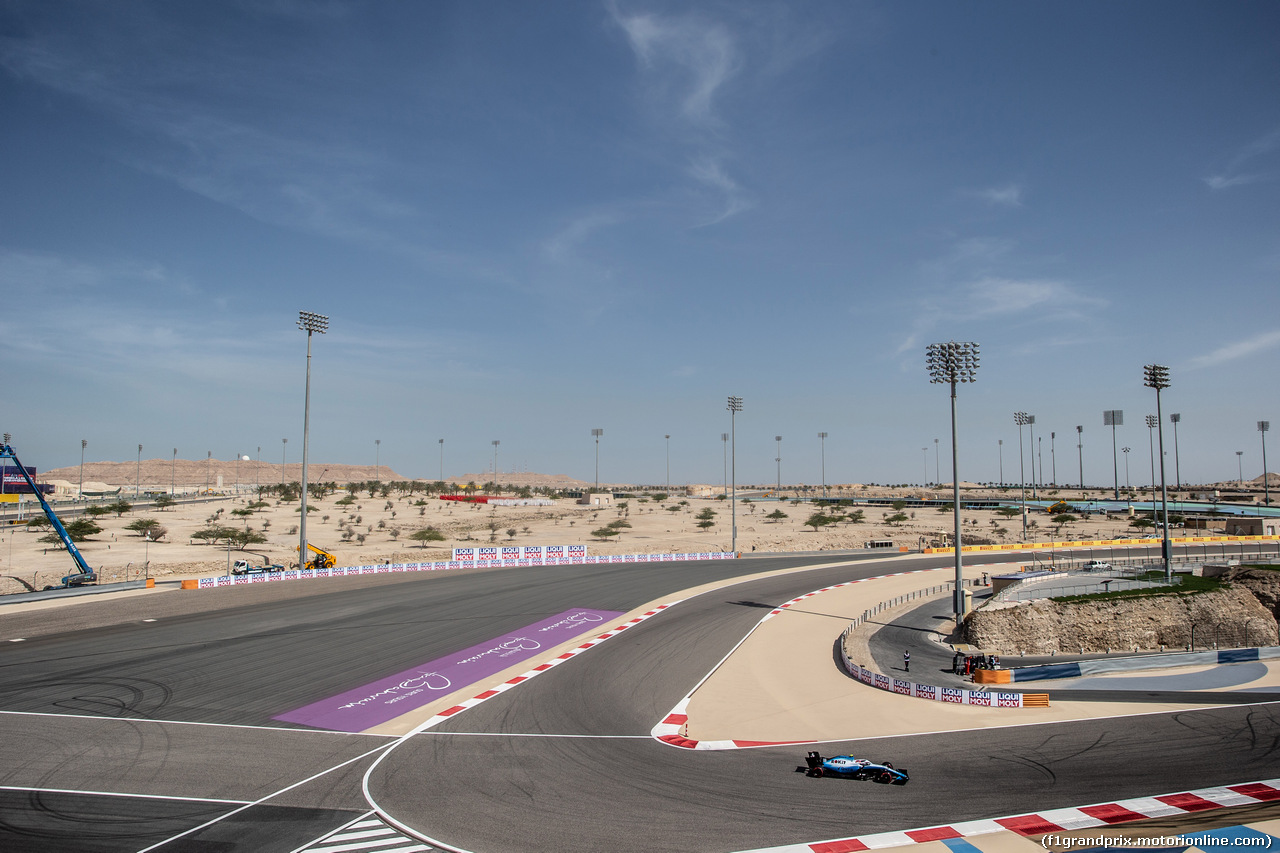 GP BAHRAIN, 29.03.2019- Prove Libere 1, George Russell (GBR) Williams F1 FW42