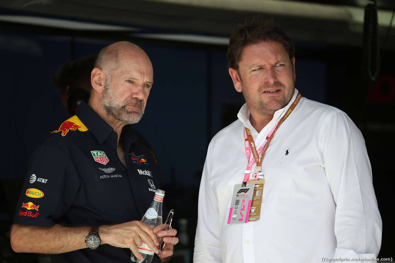 GP BAHRAIN, 29.03.2019- Adrian Newey (GBR), Red Bull Racing Technical Operations Directo
