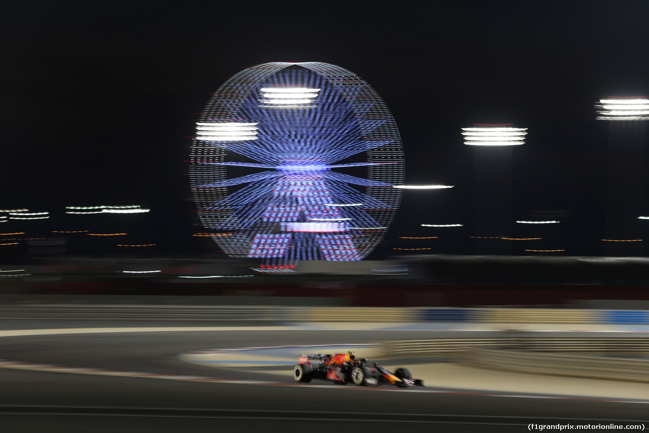 GP BAHRAIN, 29.03.2019- Prove Libere 2, Pierre Gasly (FRA) Redbull Racing RB15