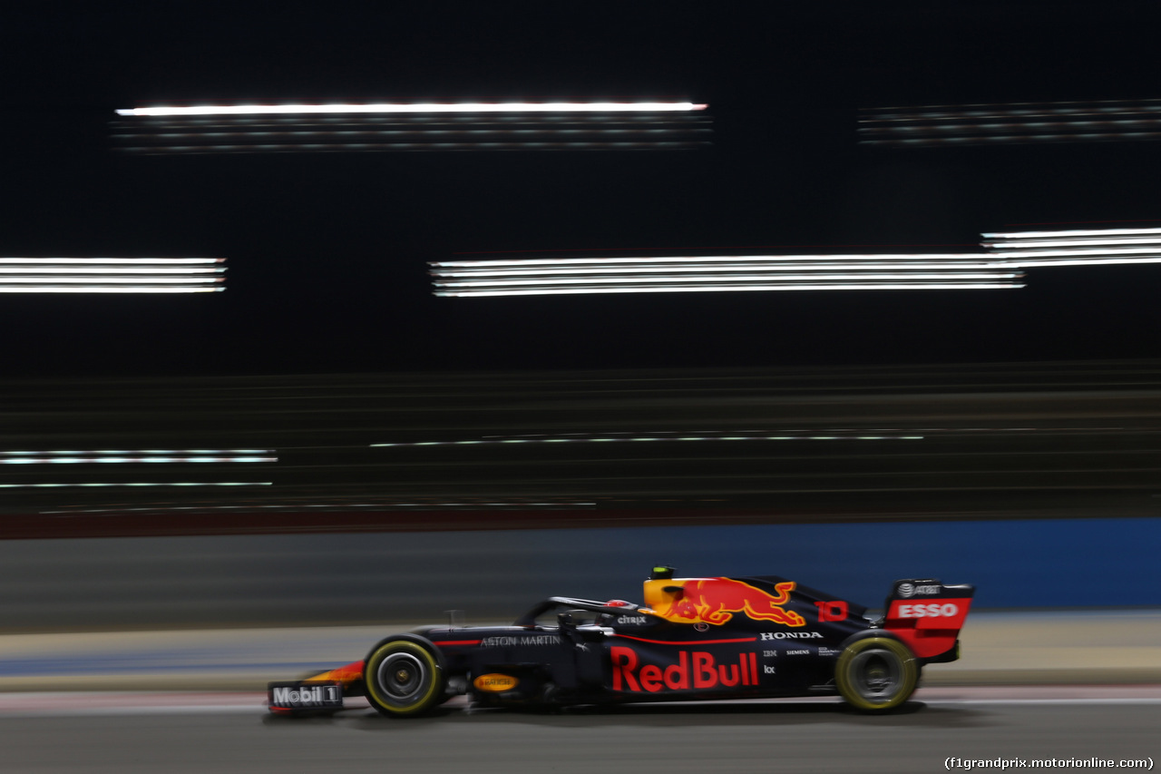 GP BAHRAIN, 29.03.2019- Prove Libere 2, Pierre Gasly (FRA) Redbull Racing RB15