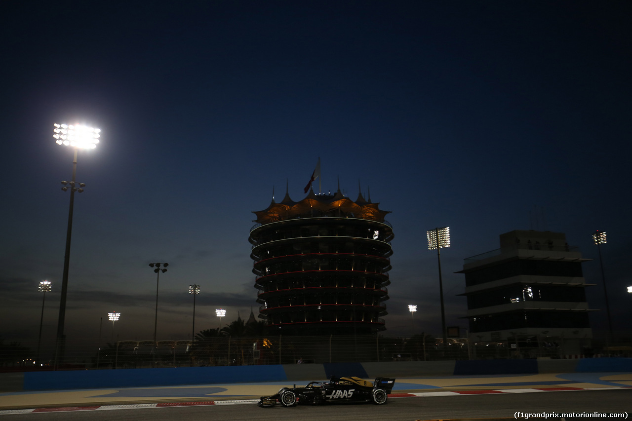 GP BAHRAIN, 29.03.2019- Prove Libere 2, Romain Grosjean (FRA) Haas F1 Team VF-19