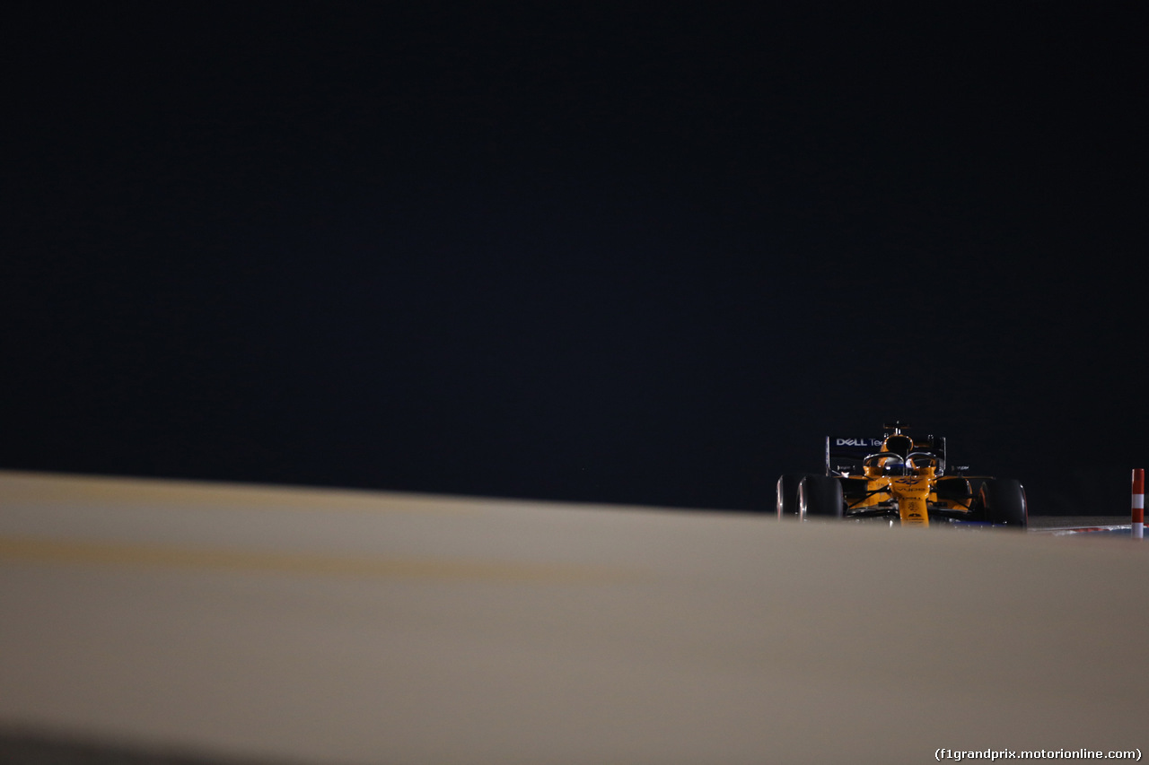 GP BAHRAIN, 29.03.2019- Prove Libere 2, Carlos Sainz Jr (ESP) Mclaren F1 Team MCL34