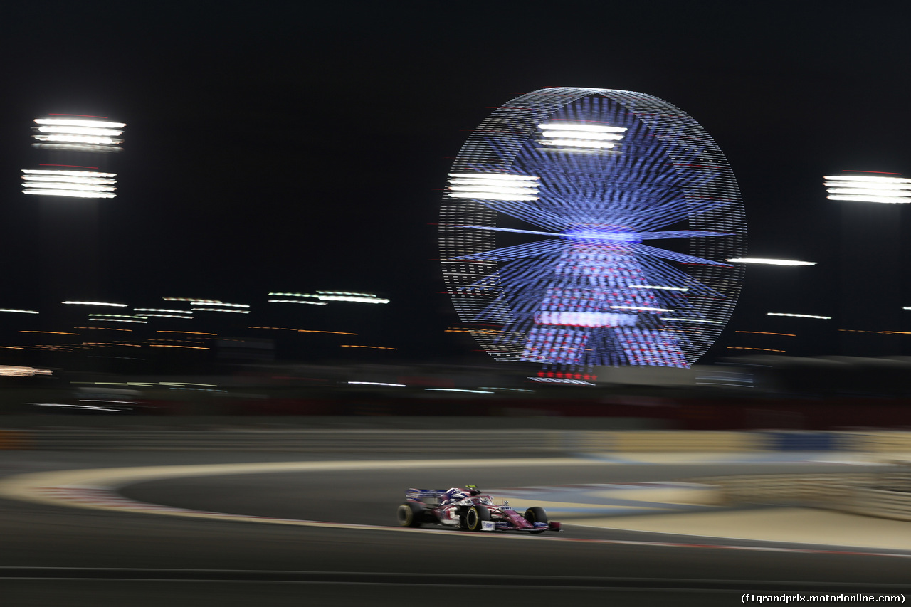 GP BAHRAIN, 29.03.2019- Prove Libere 2, Lance Stroll (CDN) Racing Point F1 RP19