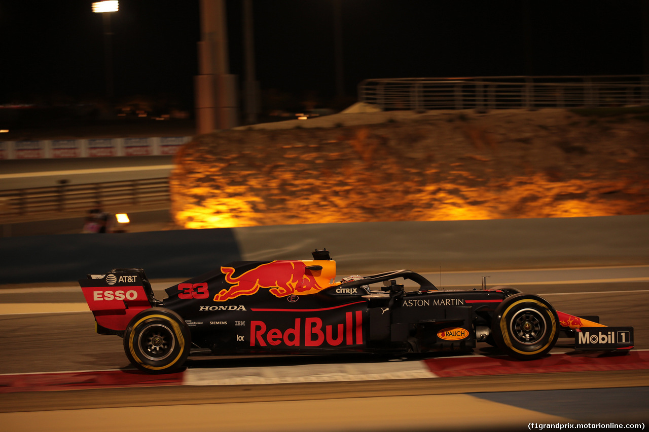 GP BAHRAIN, 29.03.2019- Prove Libere 2, Max Verstappen (NED) Red Bull Racing RB15