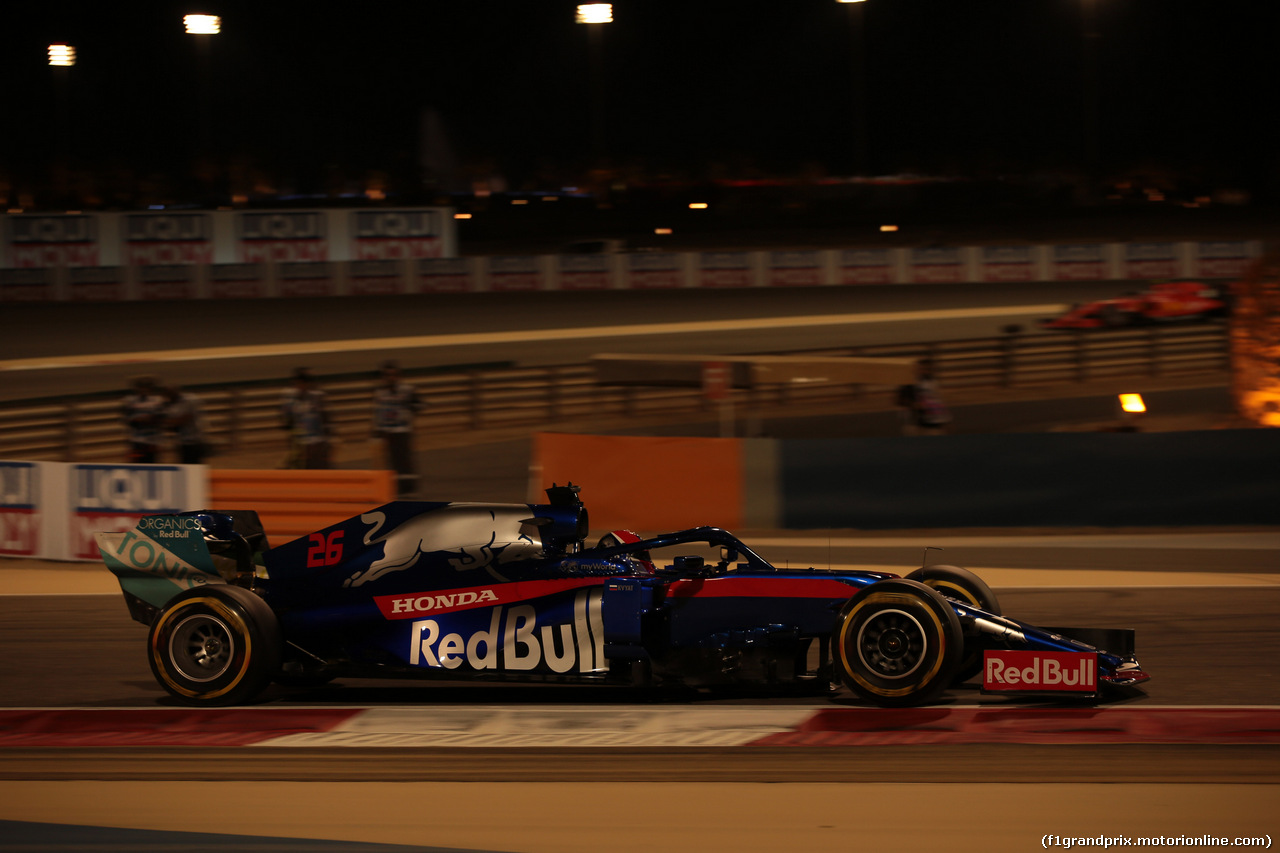 GP BAHRAIN, 29.03.2019- Prove Libere 2, Daniil Kvyat (RUS) Scuderia Toro Rosso STR14