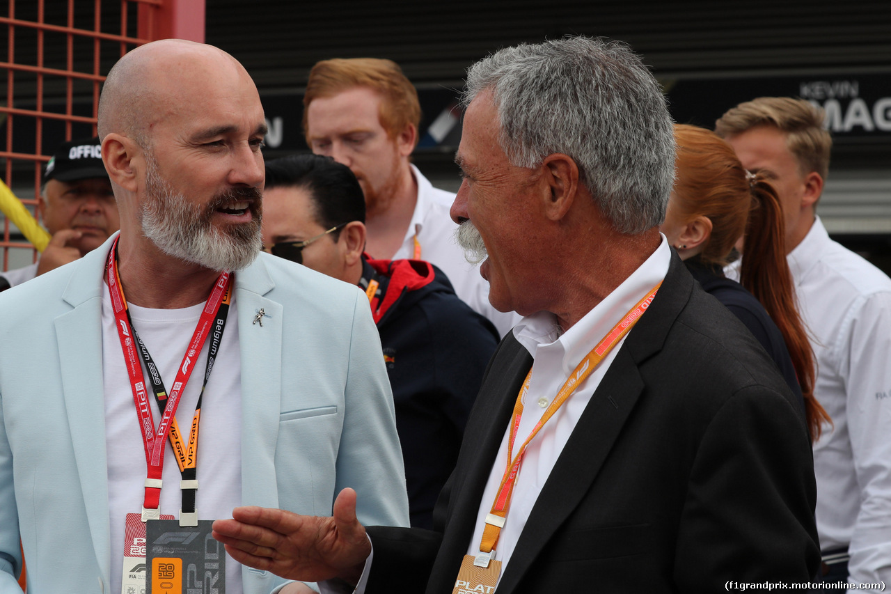 GP BELGIO, 01.09.2019 - Gara, Chase Carey (USA) Formula One Group Chairman