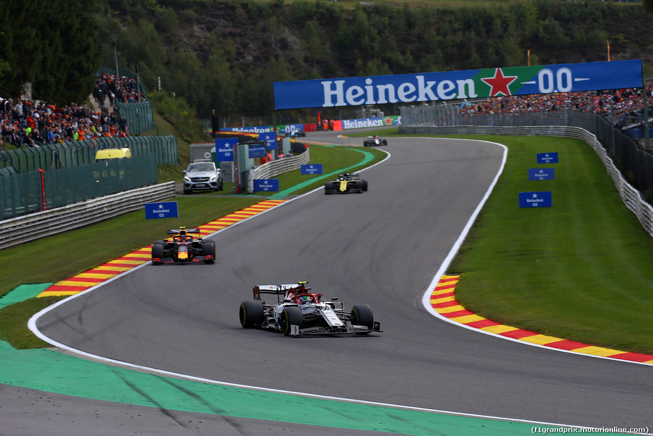 GP BELGIO, 01.09.2019 - Gara, Antonio Giovinazzi (ITA) Alfa Romeo Racing C38