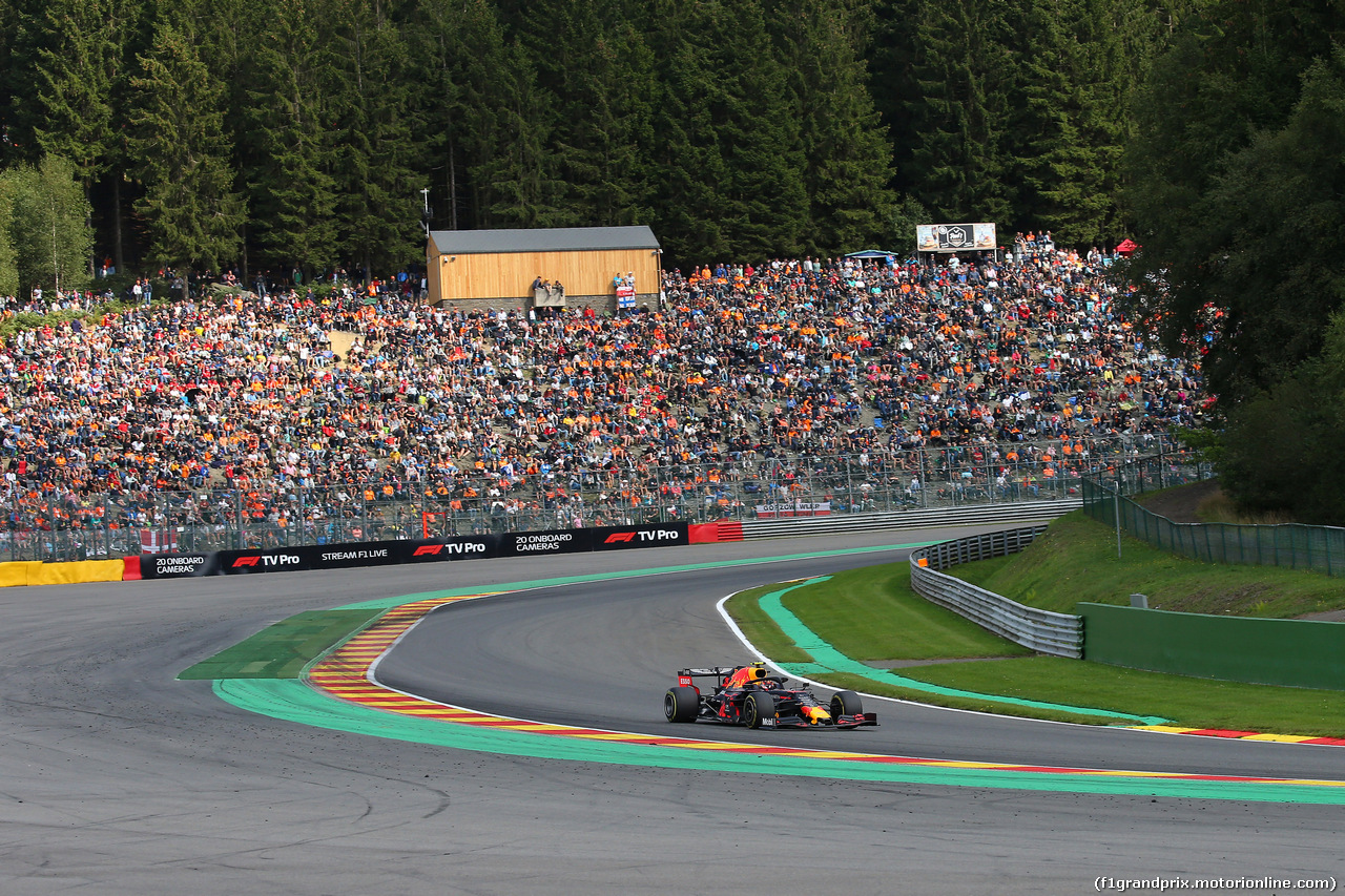 GP BELGIO, 01.09.2019 - Gara, Alexander Albon (THA) Red Bull Racing RB15