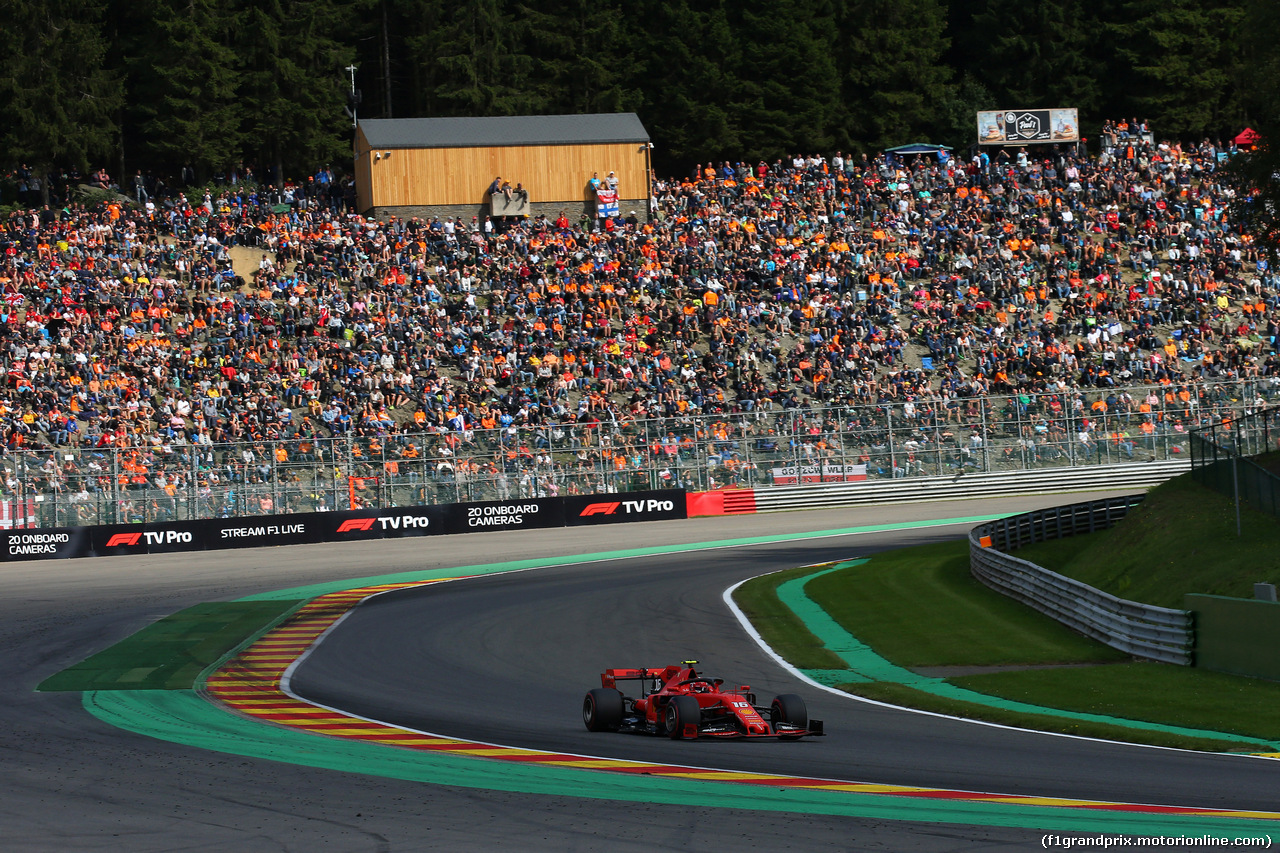 GP BELGIO, 01.09.2019 - Gara, Charles Leclerc (MON) Ferrari SF90