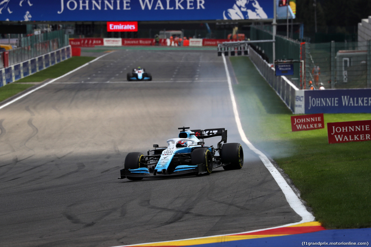 GP BELGIO, 01.09.2019 - George Russell (GBR) Williams Racing FW42