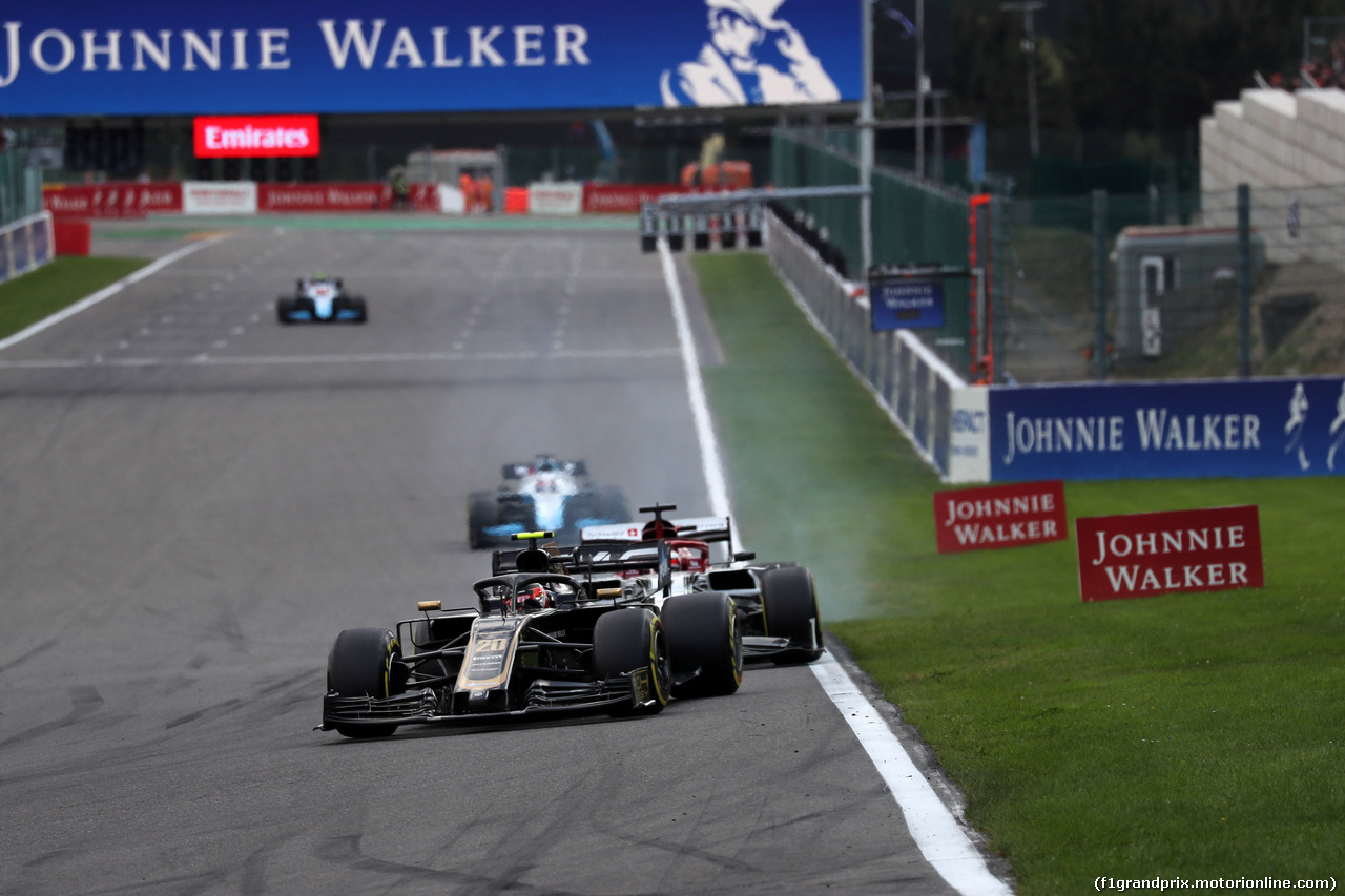 GP BELGIO, 01.09.2019 - Gara, Kevin Magnussen (DEN) Haas F1 Team VF-19
