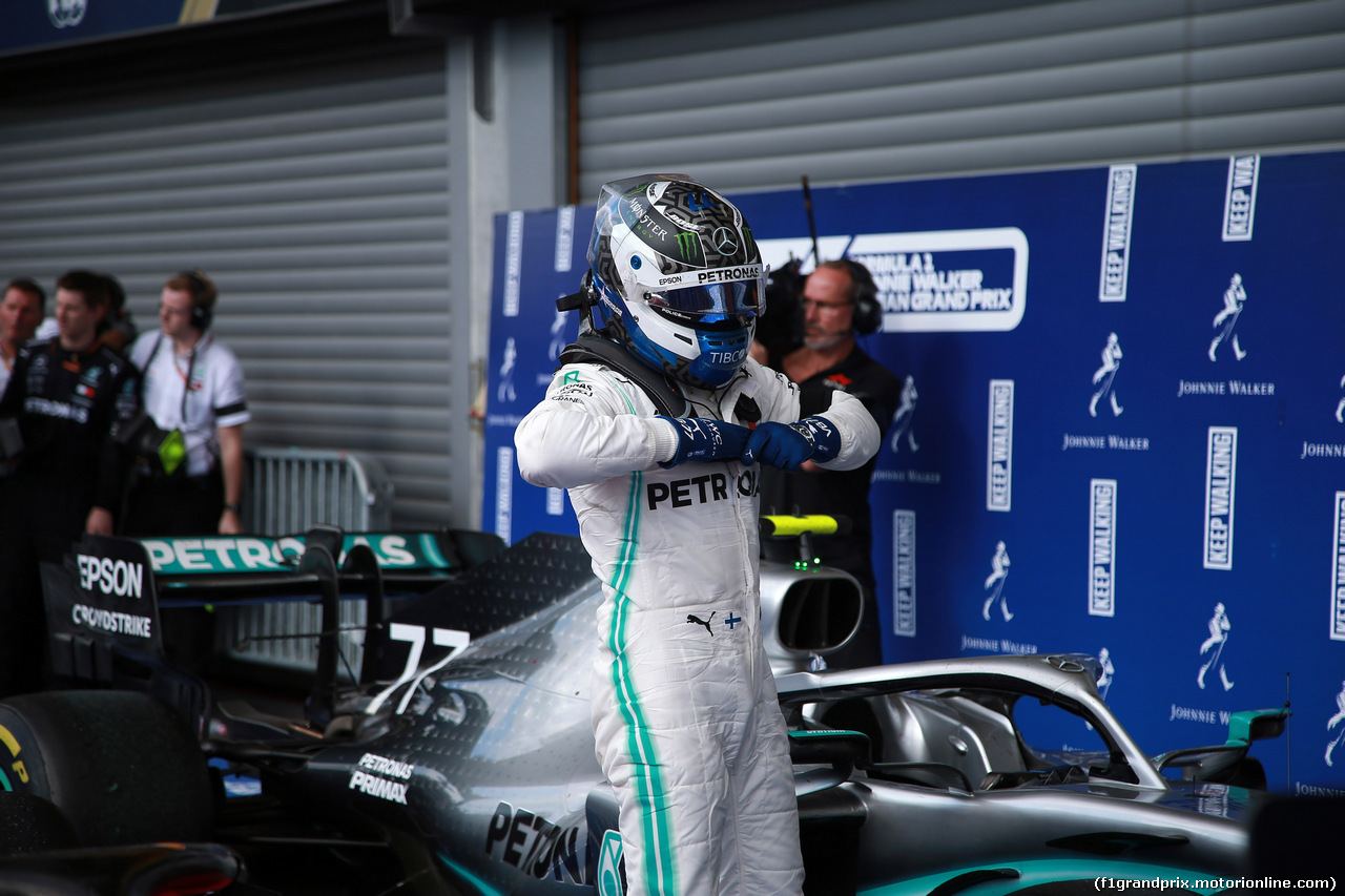 GP BELGIO, 01.09.2019 - Gara, 3rd place Valtteri Bottas (FIN) Mercedes AMG F1 W010