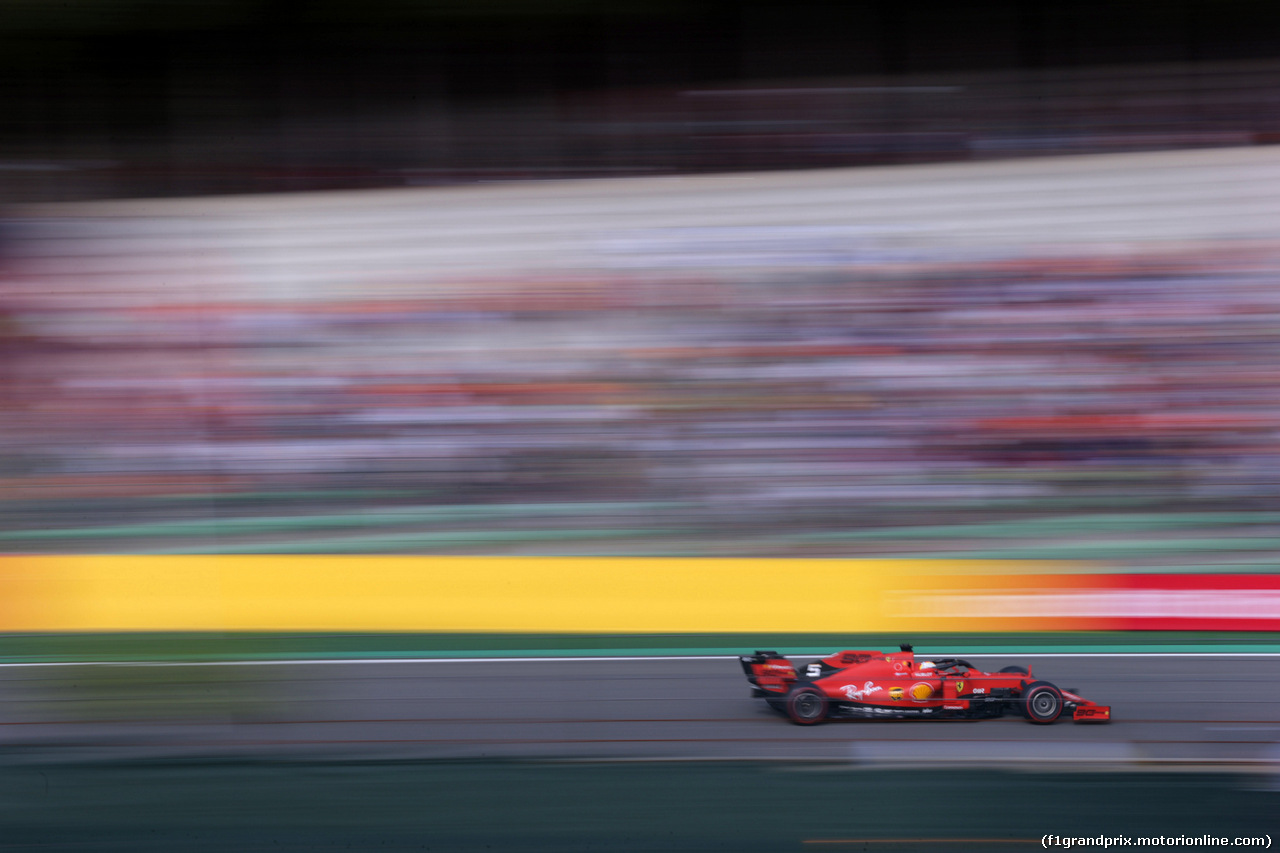 GP BELGIO, 01.09.2019 - Gara, Sebastian Vettel (GER) Ferrari SF90