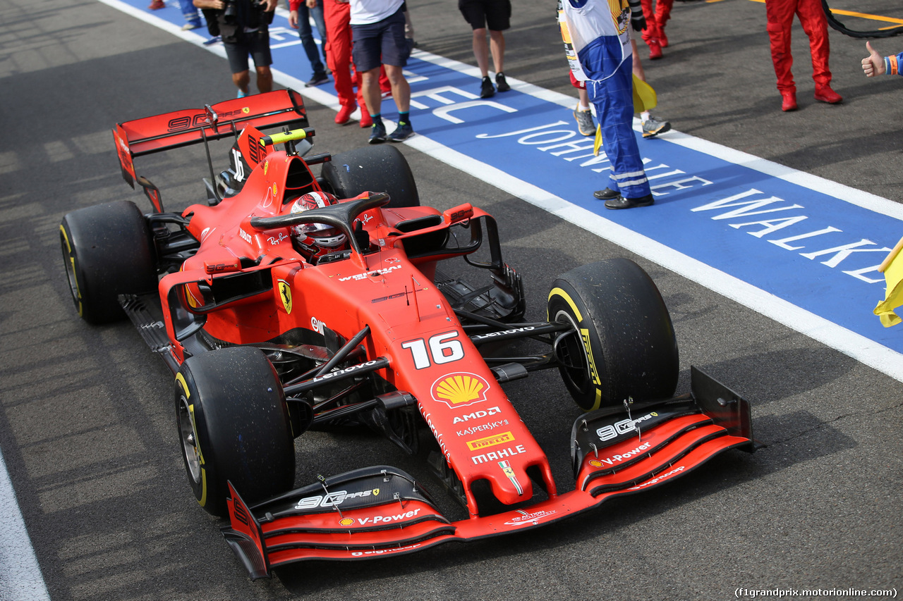 GP BELGIO, 01.09.2019 - Gara, Charles Leclerc (MON) Ferrari SF90