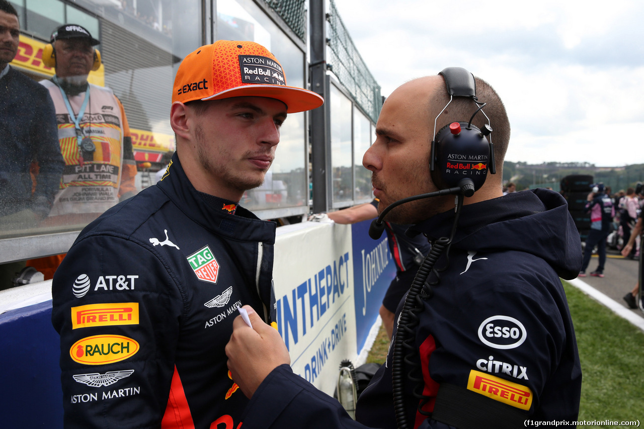 GP BELGIO, 01.09.2019 - Gara, Max Verstappen (NED) Red Bull Racing RB15