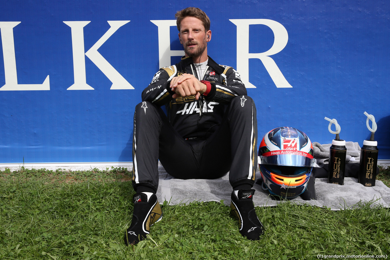 GP BELGIO, 01.09.2019 - Gara, Romain Grosjean (FRA) Haas F1 Team VF-19