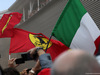 GP BELGIO, 01.09.2019 - Gara, Italian e Ferrari flags