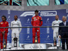 GP BELGIO, 01.09.2019 - Gara, 1st place Charles Leclerc (MON) Ferrari SF90, 2nd place Lewis Hamilton (GBR) Mercedes AMG F1 W10 e 3rd place Valtteri Bottas (FIN) Mercedes AMG F1 W010