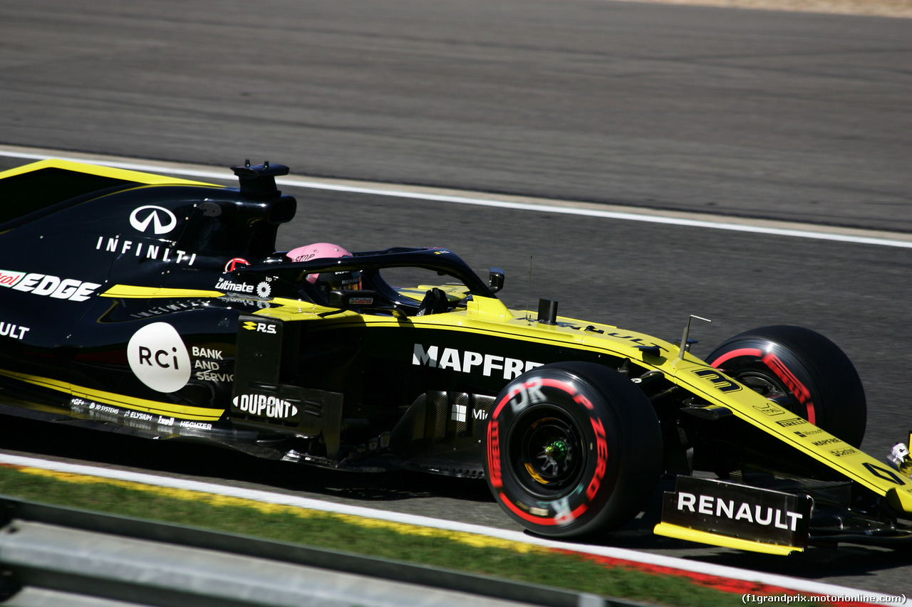 GP BELGIO, 30.08.2019 -  Prove Libere 2, Daniel Ricciardo (AUS) Renault Sport F1 Team RS19